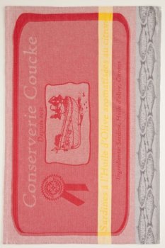Coucke tea towel - Conserver Sardines